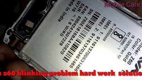 Lava z60 logo opening mood and switch off problem solution successful