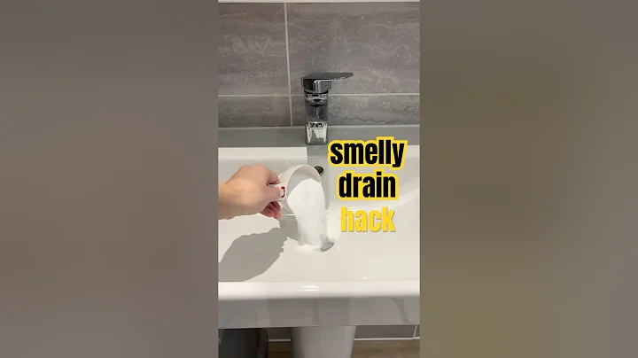 Say goodbye to the nasty smells coming from your sink! Follow these simple steps for fresh drains 🚰