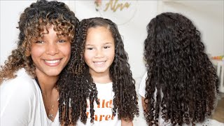 4 yr old's Curly Routine (Pain & Stress Free)