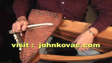 Simple Gifts, on Harpolin, an instrument of my invention, John Kovac, harp maker