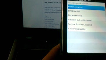 How to unlock blackberry torch 9800