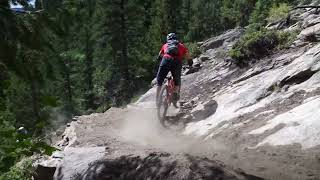Ore Chute At Maryland Mountain - Colorados Newest Double Black Downhill Mountain Bike Trail