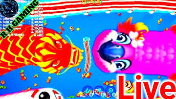 Worms Zone Snake Fast Kill  || 001 Pro Game Controling The Whole Lobby Best Snake io Gameplay Gaming