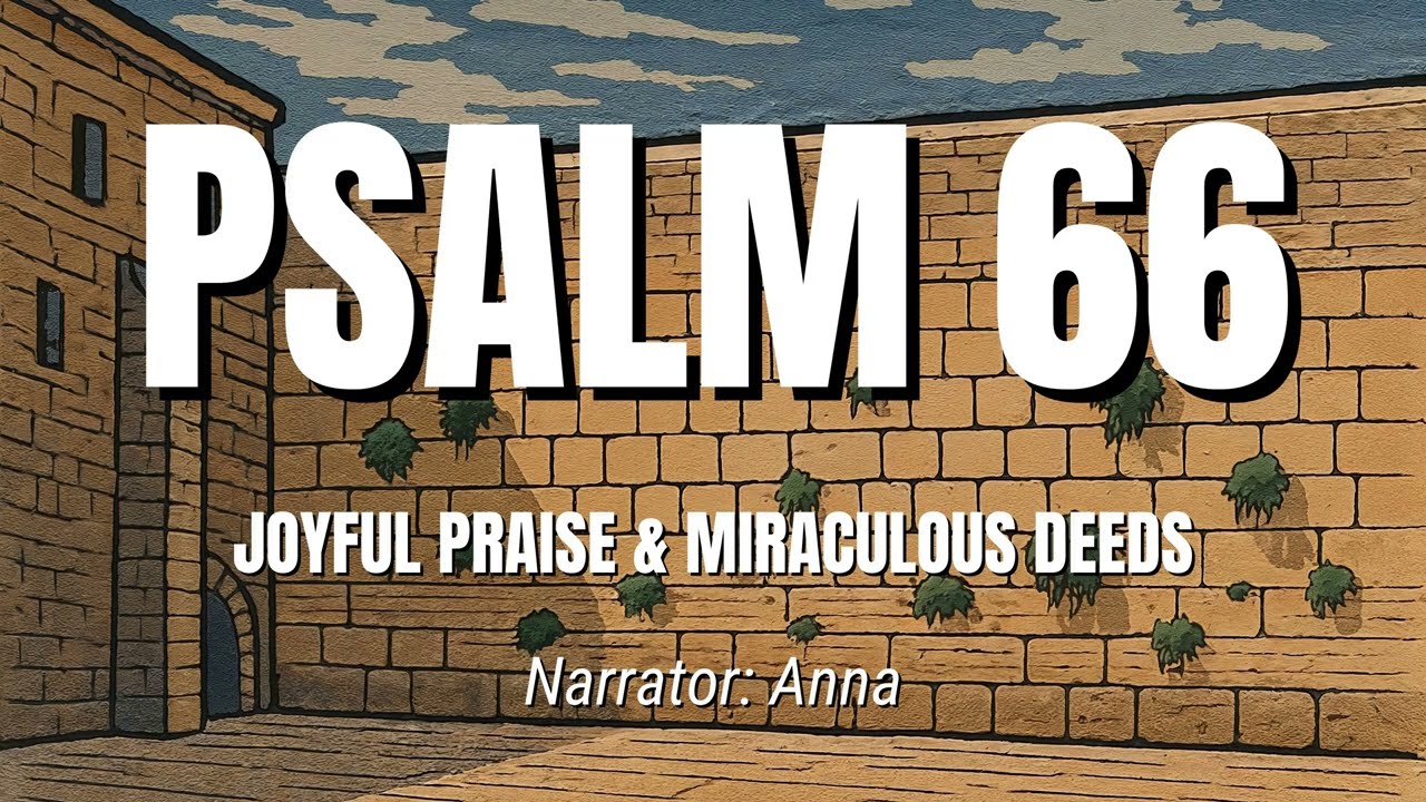 Psalm 66 | Joyful Praise & Miraculous Deeds | Celebrate God's Wonders 🎉