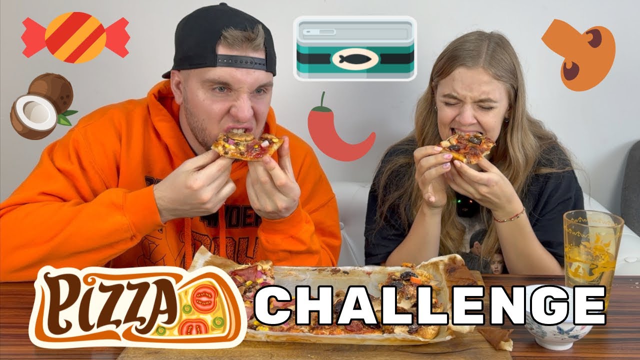 Pizza challenge brácha vs ségra