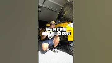 How to install end links on an IS300 and GS300!