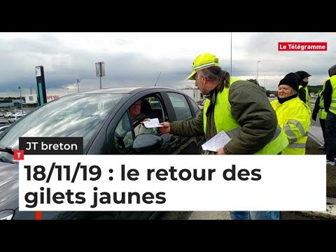 Jt Breton 181119 Le Retour Des Gilets Jaunes
