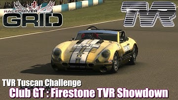 Retro Racing Games : Race Driver GRID (2007) Career - Club GT : Firestone TVR Showdown
