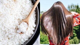 ماء الأرز للشعر - وصفة ماء الارز لتطويل الشعر بسرعة