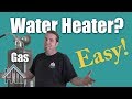 how to replace install gas water heater. Easy! Home Mender.
