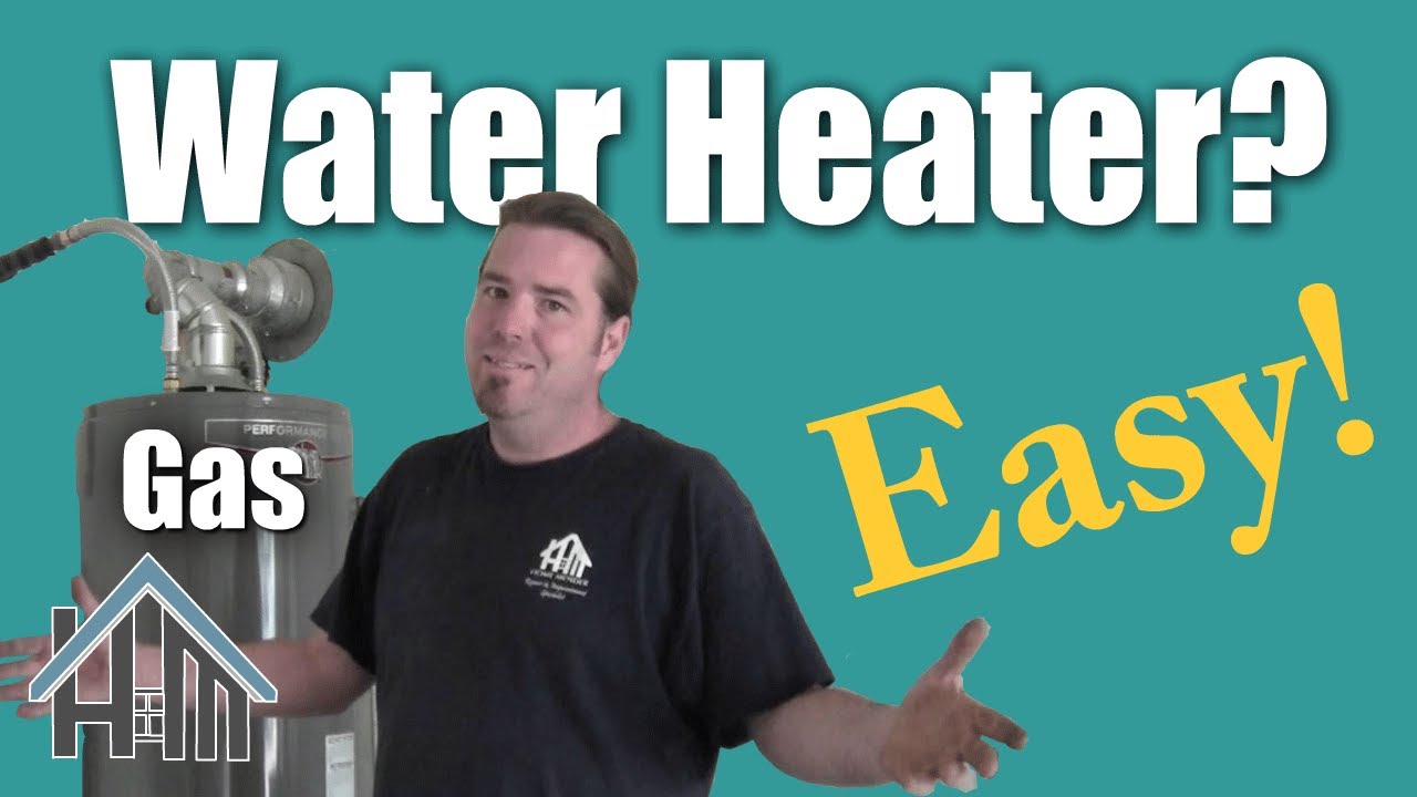 how-to-replace-install-gas-water-heater-easy-home-mender-youtube