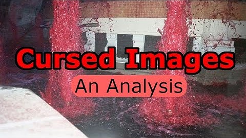 Cursed Images - An Analysis