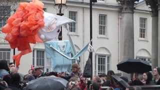 'Ding Dong the Witch is Dead', Trafalgar Square, 13 April 2013