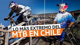 Winning run in an Insane urban downhill track VCA/Chile 2013 By Marcelo Gutierrez
