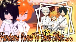 𝗙𝗮𝗻𝗱𝗼𝗺𝘀 𝗥𝗲𝗮𝗰𝘁 𝗧𝗼 𝗘𝗮𝗰𝗵 𝗢𝘁𝗵𝗲𝗿 || 4/5 || The Promised Neverland