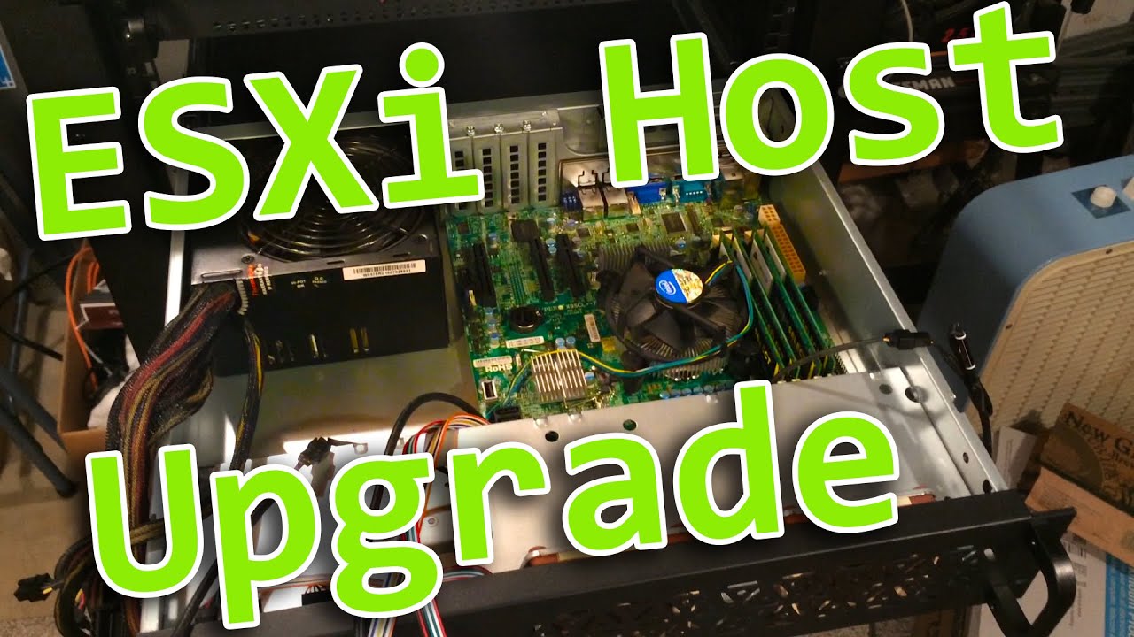 ESXi Host Upgrade - Mo-Memory Mo-Problems! - YouTube