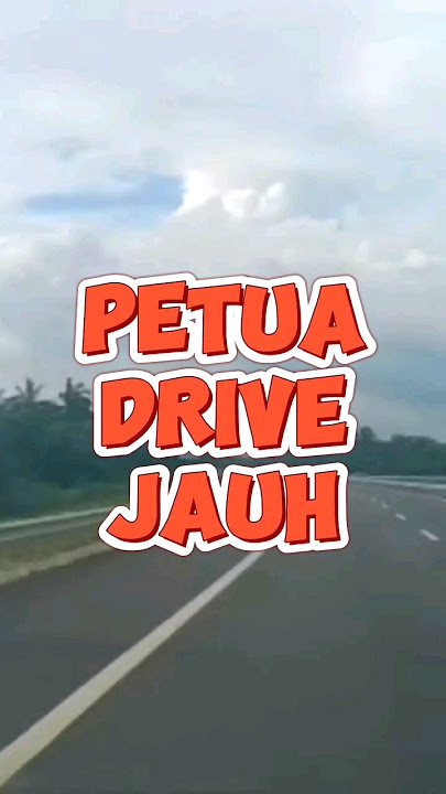 Petua drive jauh #petua #tipskesehatan #tips #makanan #tipskesihatan