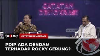 Syahganda Sebut PDIP Ada Dendam Pribadi Terhadap Rocky Gerung | Catatan Demokrasi tvone