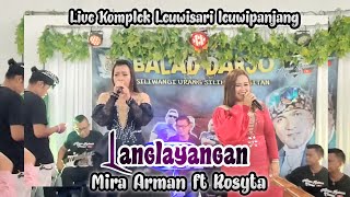 Langlayangan (miduacinta) Mira Arman ft Rosyta | Balad Darso live musik