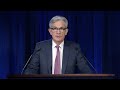 Fed Chair Jerome Powell delivers remarks on economic outlook