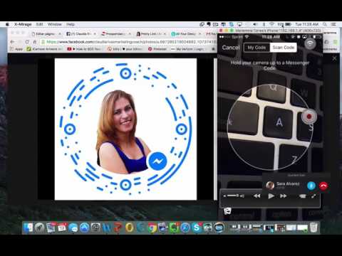 Video: ¿Cómo escaneo un código QR con Messenger?