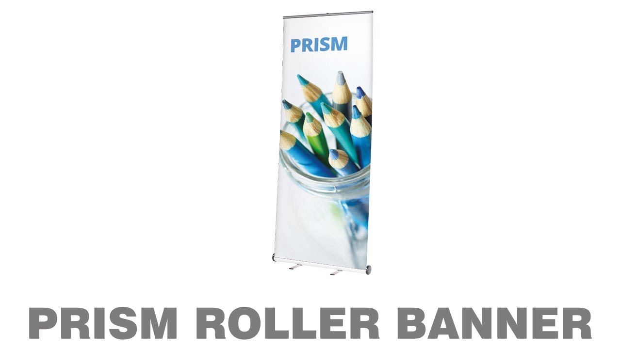 Prism Roller Banner Pull Up Banner Youtube