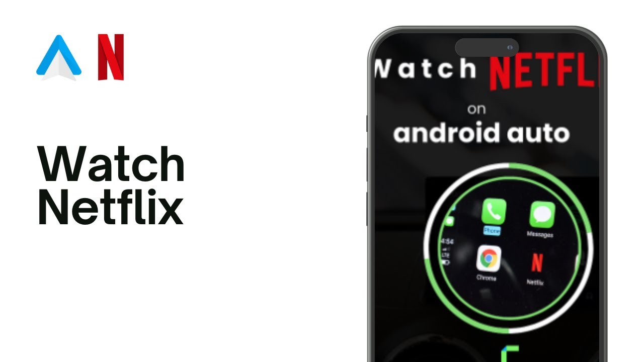 How To Watch Netflix on Android Auto Netflix Android Auto 2024 YouTube