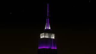 Virtual Empire State Building Lights Up In Memory of Queen Elizabeth II
