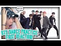 FIRST TIME REACTING TO BTS DANCE PRACTICES!