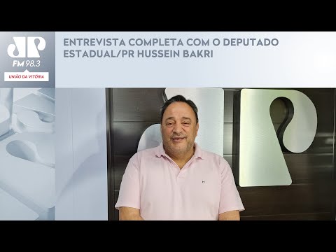 ENTREVISTA COMPLETA COM O DEPUTADO ESTADUAL/PR HUSSEIN BAKRI