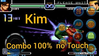 KIM combo 100% | kof 2002 | YZKOF