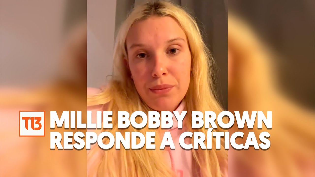 Millie Bobby Brown responde a críticas por su apariencia: "Me niego a ...
