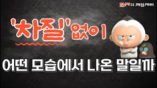 164. 한자의 깨알재미 - 차질