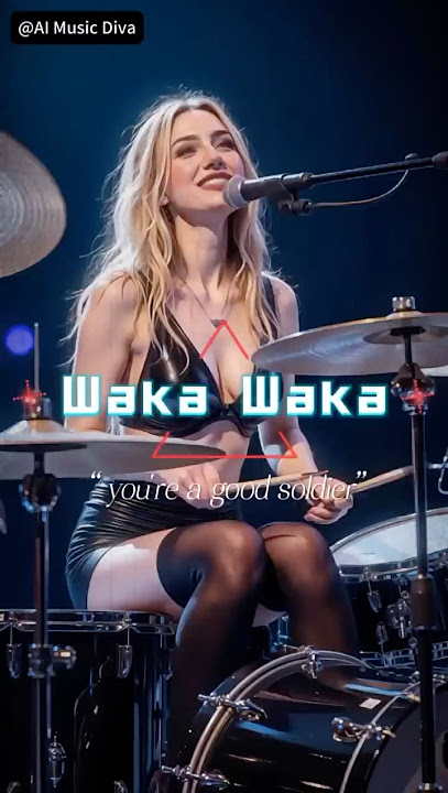 Waka Waka (This Time for Africa) - Lyrics - Shakira #englishsongs #masonmusic #AIMV #AI_Music_Diva