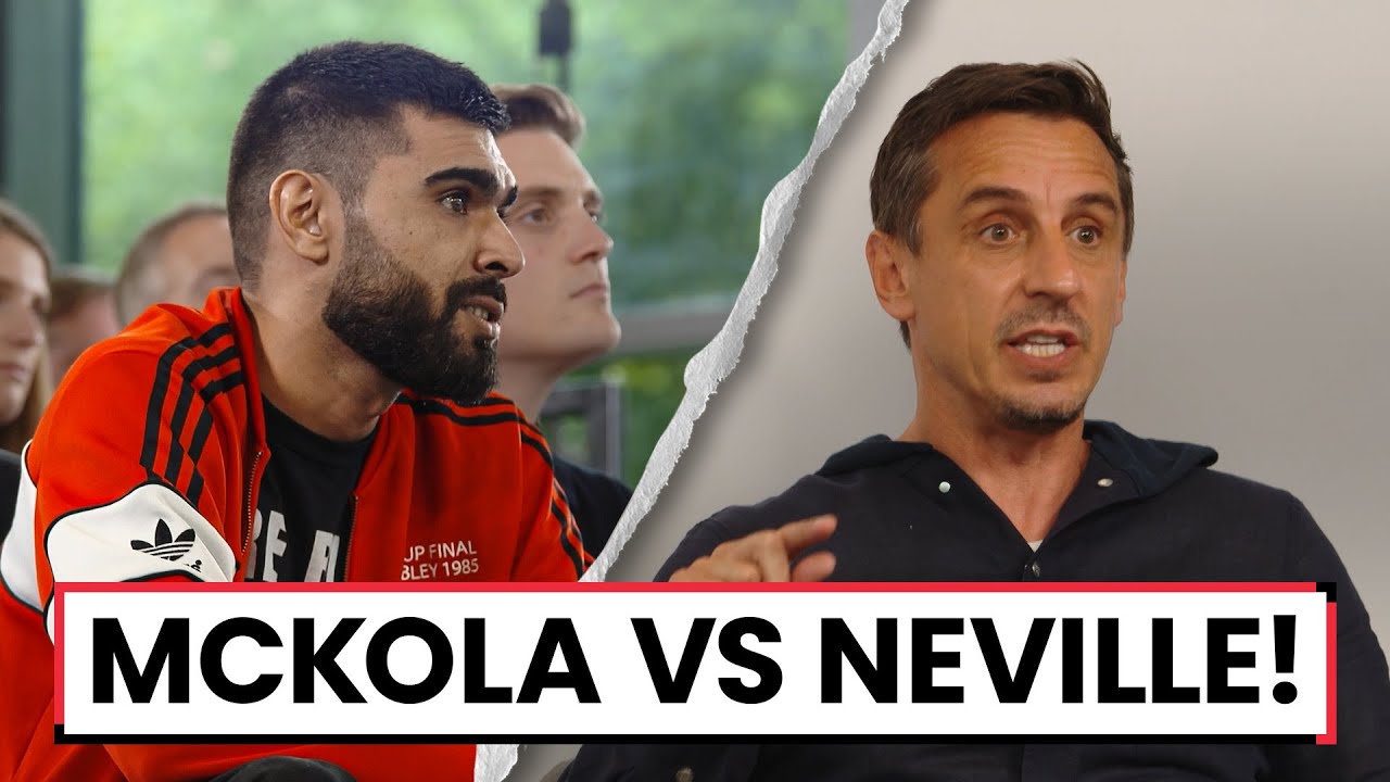 GARY NEVILLE & ROY KEANE IN HEATED MAN UNITED DEBATE! - YouTube