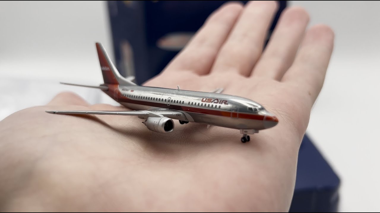 Gemini Jets US Air Boeing 737-300 1:400 GJUSA372 Unboxing Showcase