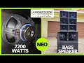 Audiotone Neodymium 2200 watts latest speaker for Bass @VkiVan 