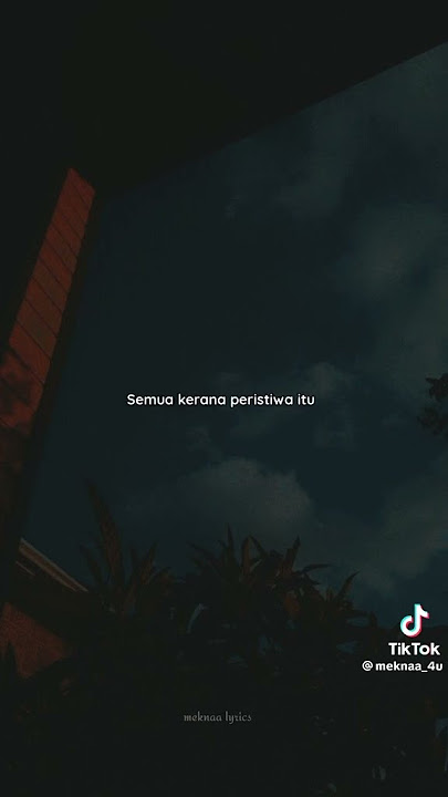 Di selubung rindu #storywa #liriklagu