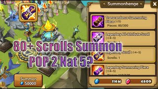 Real Time Arena + Another Massive Summon gave me Nat 5!!! - Summoners War