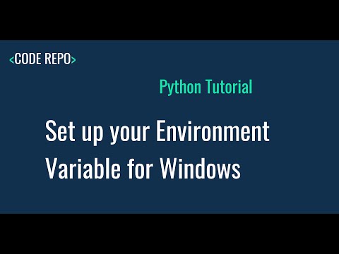 Day 2 : Python - Setting up the Environment variable for Windows in tamil