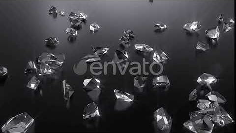 Shattered Diamonds | Motion Graphics - Envato elements