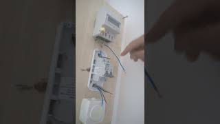 تركيب عداد كهربائي 220volt