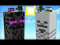 ЧАНК ЭНДЕРМЕН ПРОТИВ ЧАНК СКЕЛЕТ В МАЙНКРАФТ 100% Троллинг Ловушка Minecraft Битва Мобов