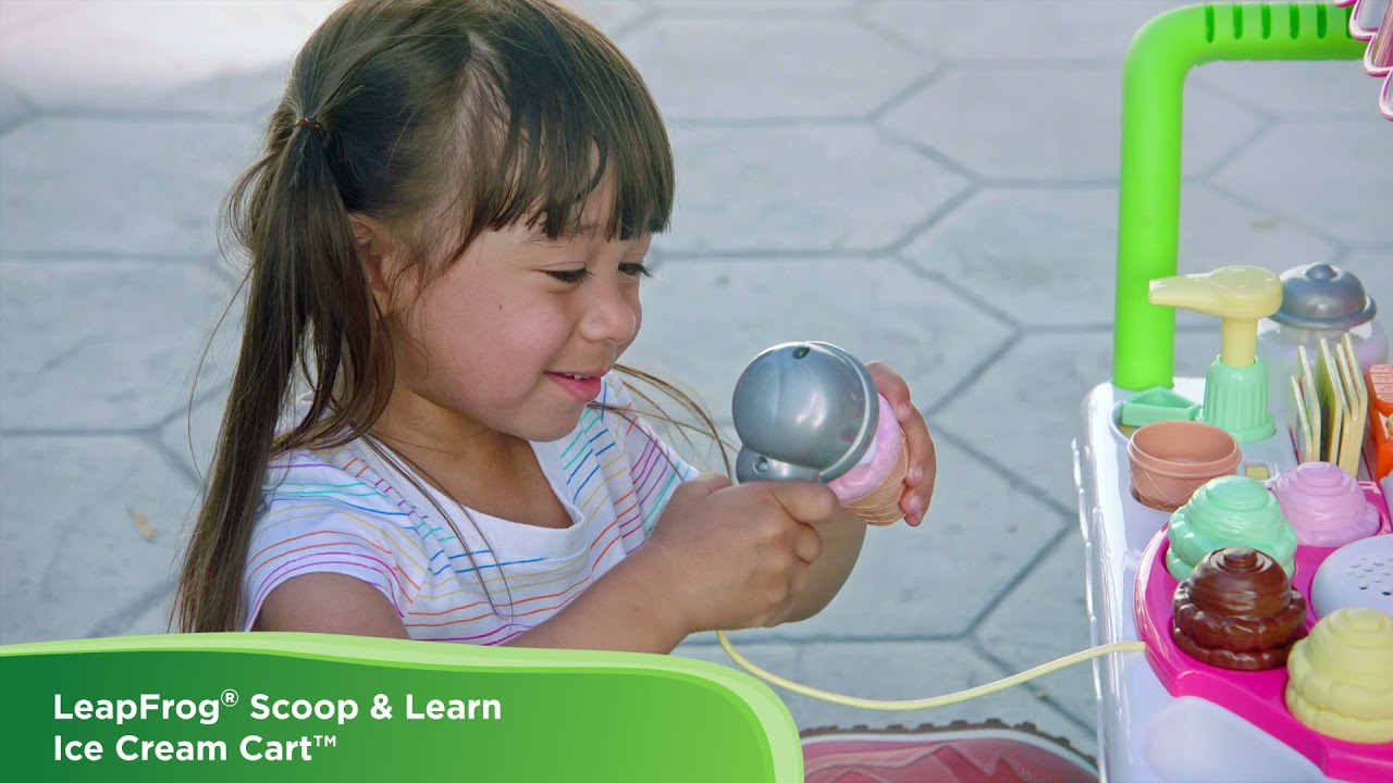 Leapfrog Scoop and Learn Ice Cream Cart Pretend Play