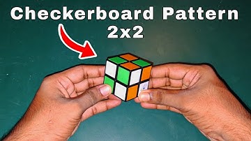 How to Make the Checkerboard Pattern on a 2x2 Rubik