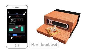 REFLO: The compact, open, and smart PCB reflow oven. Bake your dream!