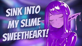 Clingy slime girl envelopes you in her cool slime [F4A] [ASMR] [Melting tingles] [Trigger heavy]