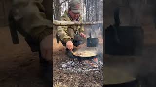 Cooking in nature😋 / Готовим на природе😋