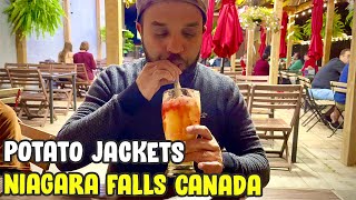 Potato Jacket Halal Restaurant Niagara Falls | 100% Hand Slaughter Food | Masood Khalid Vlogs