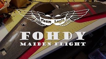 Maiden Flight FPV - Team Legit Fohdy - Eagle Tree Vector Fail
